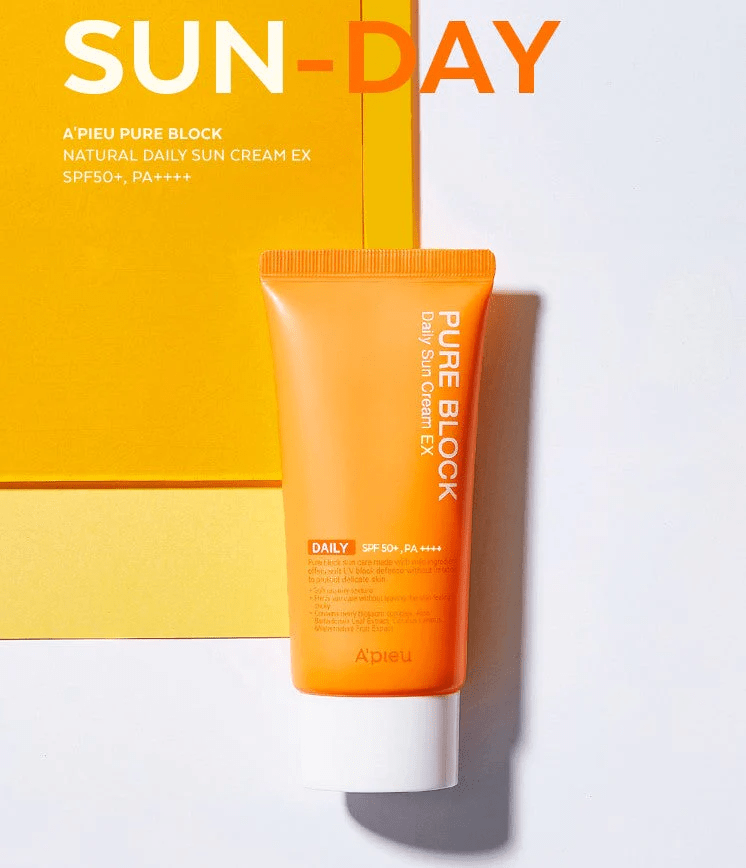 A-PIEU-Pure-Block-Natural-Daily-Sun-Cream-EX-SPF-50 skincare-kbeauty-glowtime-apieu pure block natural daily sun cream