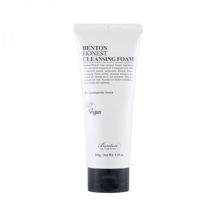 skincare-kbeauty-glowtime-benton honest cleansing foam