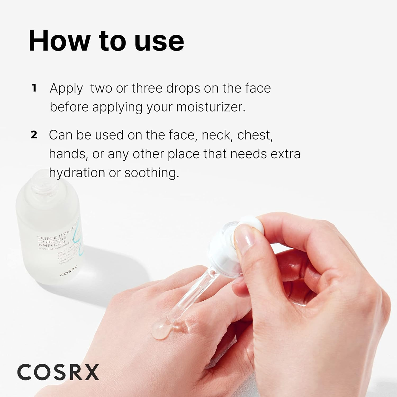 COSRX Triple Hyaluronic Moisture Ampoule 7 skincare-kbeauty-glowtime-copsrx triple hyaluronic moisture amopule