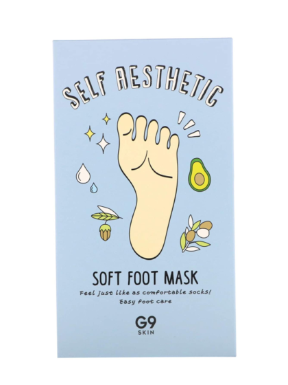 skincare-kbeauty-glowtime-self aesthetic soft foot mask