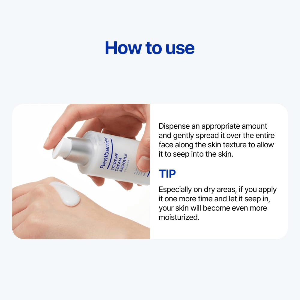 REAL BARRIER Extreme Cream Ampoule 7 skincare-kbeauty-glowtime-real barreier extreme cream ampoule