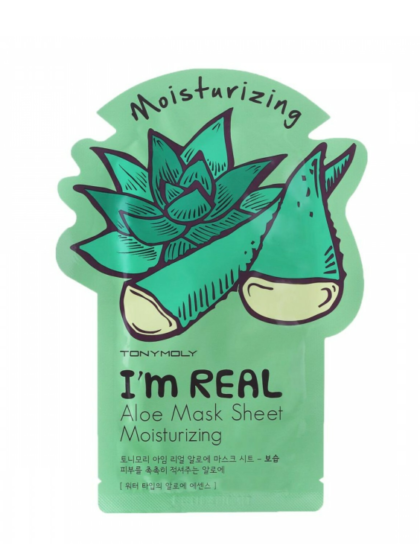 skincarae-kbeauty-glowtime-Tony Moly I'm Real Aloe Moiturizing