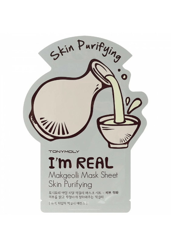 Tony Moly I'm Real Makgeolli skincare-kbeuaty-glowtime-Tony Moly I'm Real Makgeolli Skin Purifying