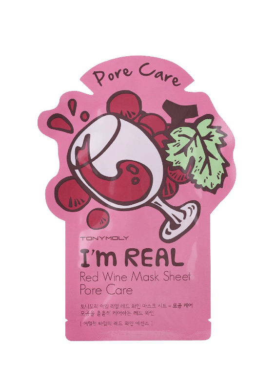 Tony Moly I'm Real Red Wine (1) skincare-kbeauty-glowtime-Tony Moly I'm Real Red Wine Pore Care
