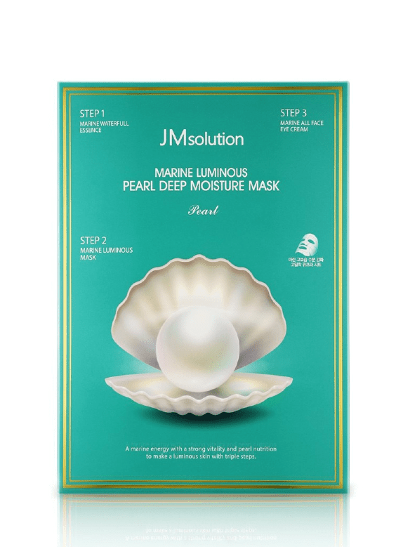 JM Solutions Marine Luminous Pearl Deep Moisture Mask skincare-kbeauty-glowtime-JM Solutions Marine Luminous Pearl Deep Moisture Mask Pearl