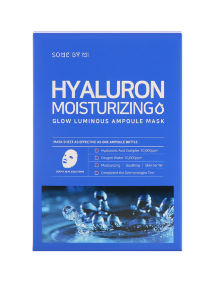 skincarea-kbeauty-glowtime-Some By Mi Hyaluron Moisturizing Glow Luminous Ampoule Mask