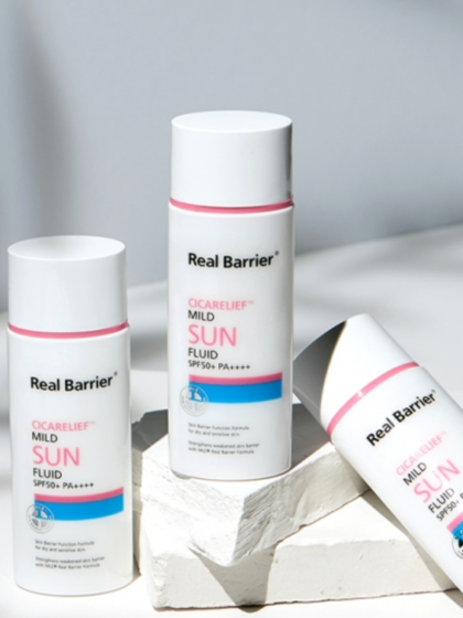 skincare-kbeauty-glowtime-Real Barrier- Cica Relief-Mild Sun Fluid SPF 50 PA++++