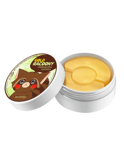 skincare-kbeauty-glowtime-Secret Key Gold Racoony Hydrogel Eye & Spot Patch