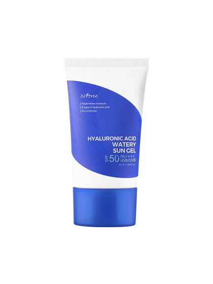 skincare-kbeauty-glowtime-isntree hyaluronic acid watery sun gel