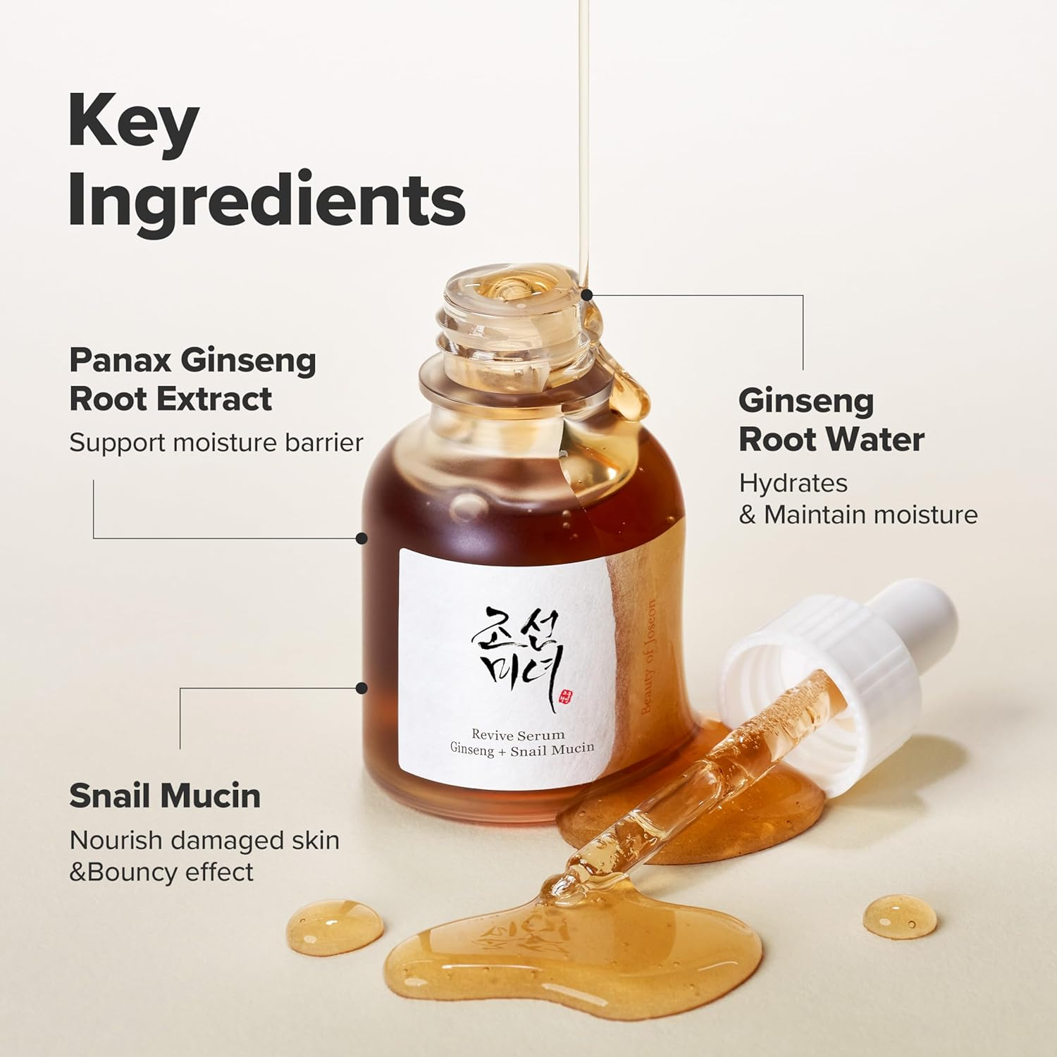 BEAUTY OF JOSEON Revive Snail Mucin Ginseng Serum 5 skincare-kbeauty-glowtime-beauty of joseon revive snail mucin ginseng serum