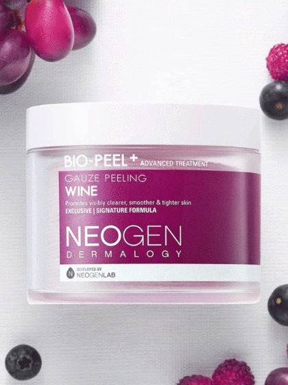 skincare-kbeauty-glowtime-Neoge Bio Peel Gauze Wine 30pads