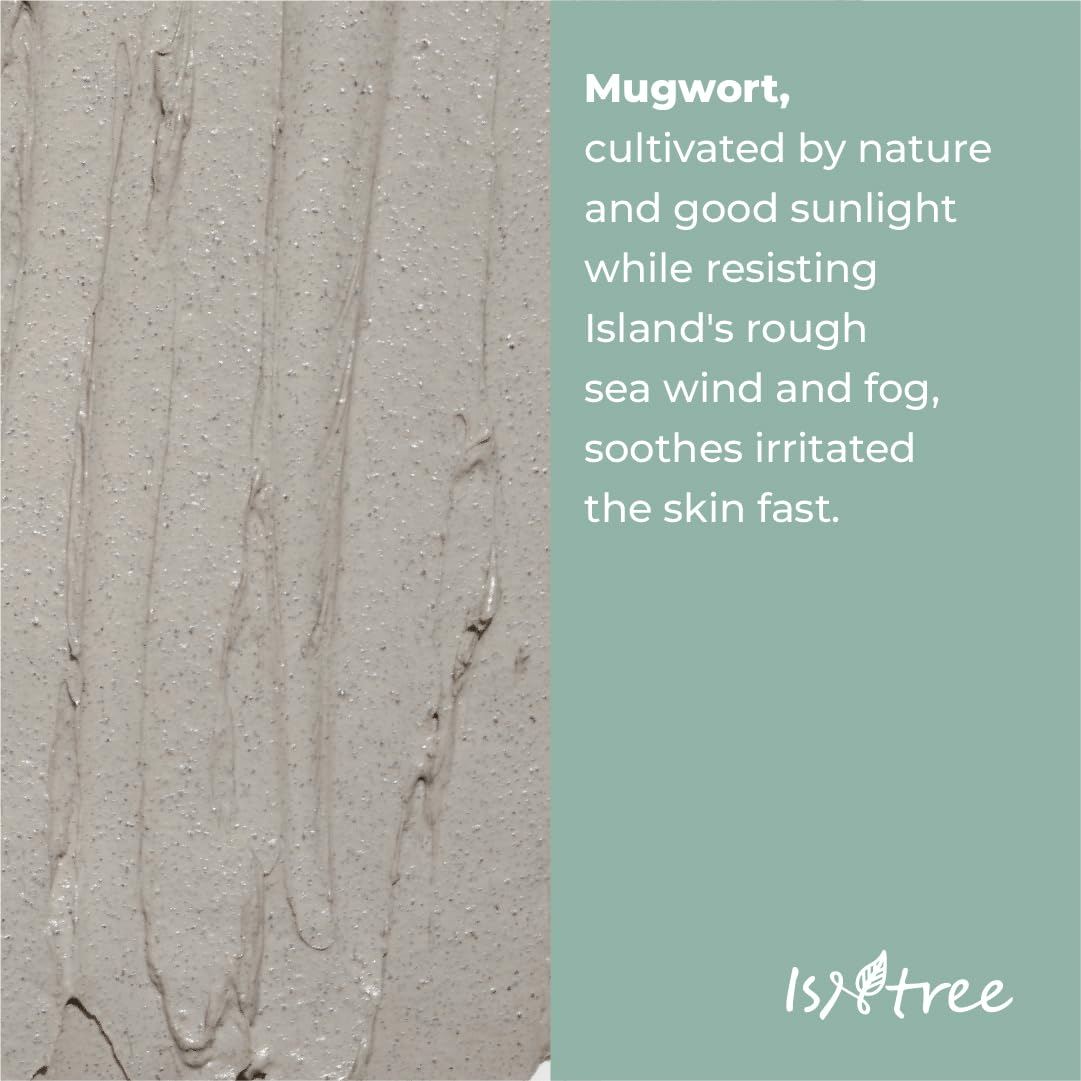 ISNTREE Mugwort Calming Clay Mask 3 skincare-kbeuaty-glowtime instree mugwort calming clay mask