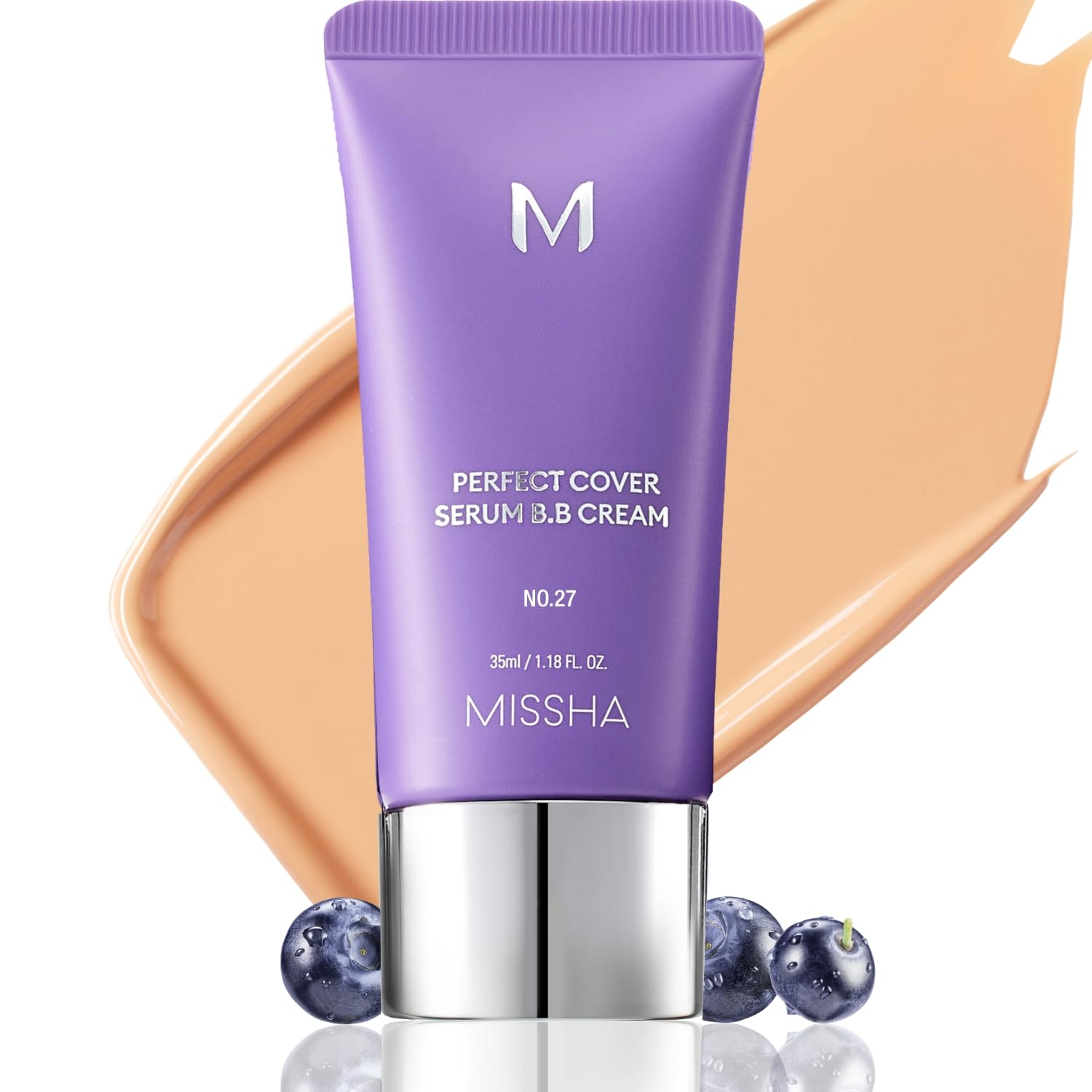 MISSHA Perfect Cover Serum BB Cream 27 HOney Beige 2 skincare-kbeauty-glowtime-missha perfect cover serum bb cream 27 honey beige