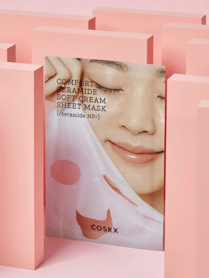skincare-kbeauty-glowtime-COSRX BAlencium Comfort Ceramide Soft Cream Sheet Mask