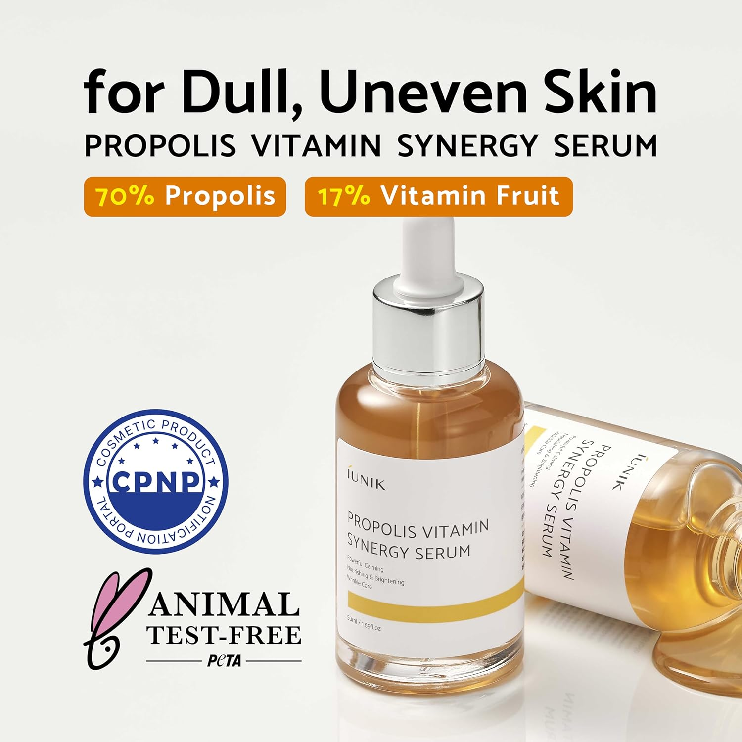 IUNIK Propolis Vitamin Synergy Serum 2 skincare-kbeauty-glowtime-iunik propolis vitamin synergy serum