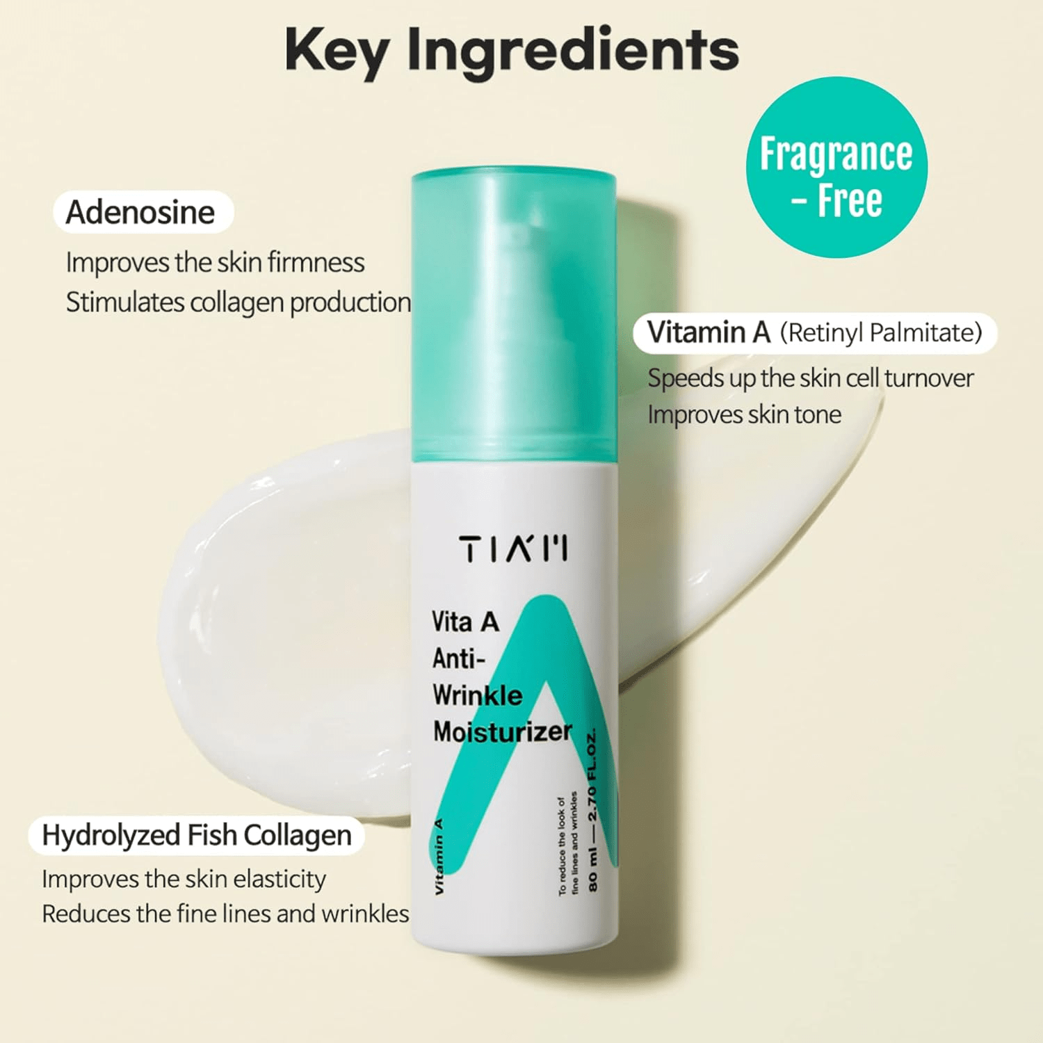 TIAM Vita A Bakuchiol Moisturizer 4 skincare-kbeauty-glowtime-TIAM Vita A Anti Wrinkle Moisturizer