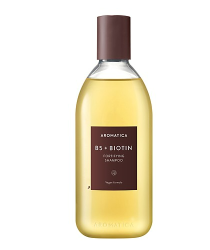 skincare-kbeauty-glowtime- aromatica b5 biotin fortifying shampoo