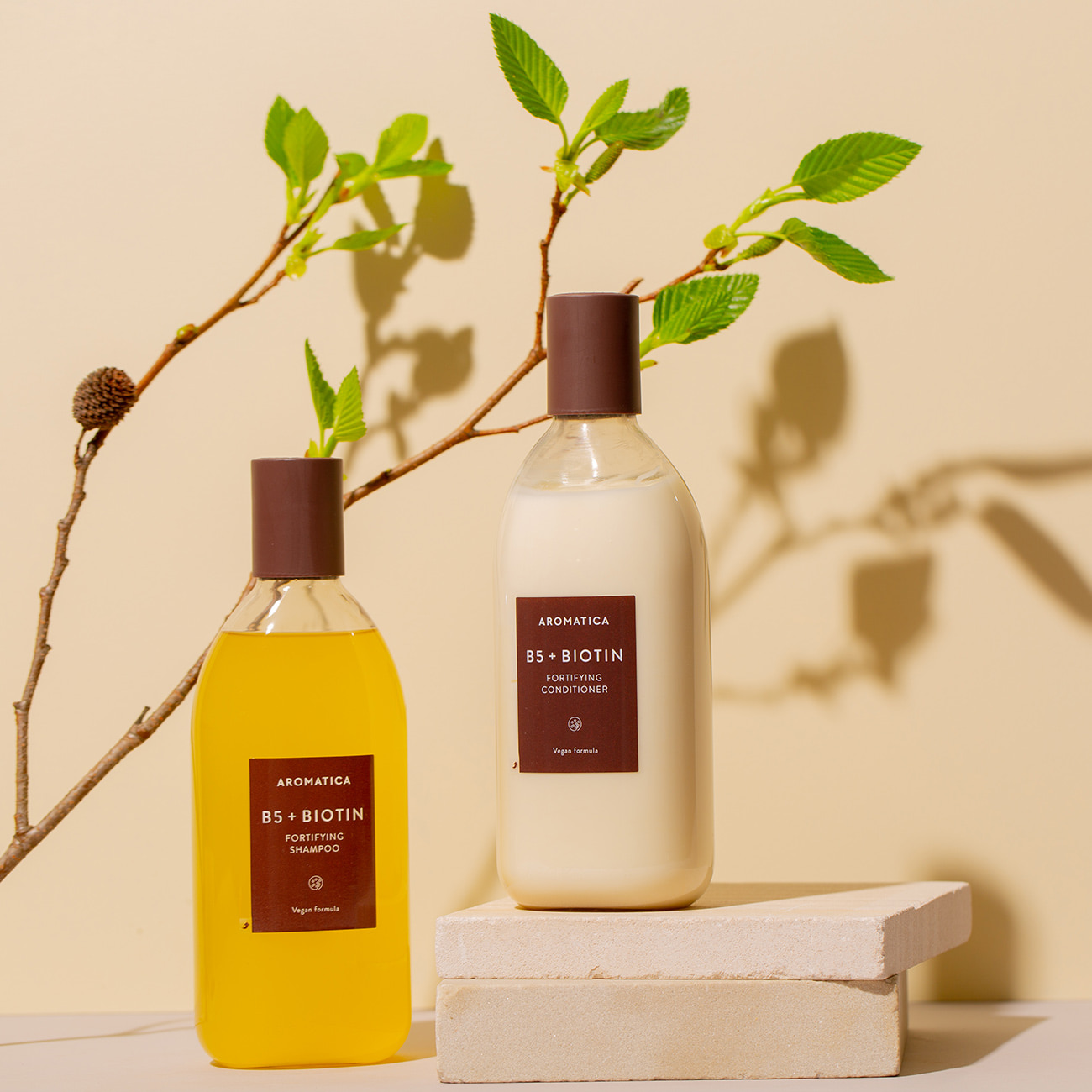skincare-kbeauty-glowtime-aromatica b5 biotin fortifying shampoo