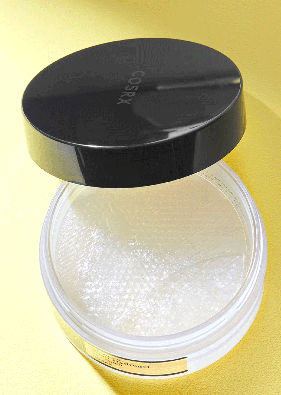COSRX-Hydrogel-Eye-Patch-lid-tilt skincare-kbeauty-glowtime-COSRX Advanced Snail hydrogel Eye patch