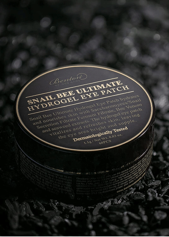 Benton-Snail-Bee-Ultimate-Hydrogel-Eye-Patch-Main skincare-kbeauty-glowtime-Benton Snail Bee Ultimate Hydrogel Eye Patch