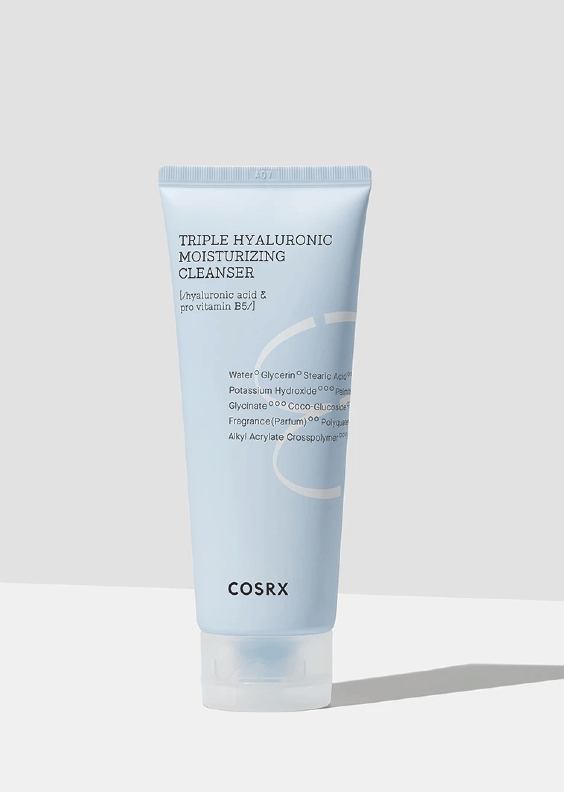 COSRX-Hydrium-Triple-Hyaluronic-Moisturizing-Cleanser-Life-style skincare-kbeauty-glowtime-COSRX Hyrdium Triple Hyaluronic Moisturizing Cleanser