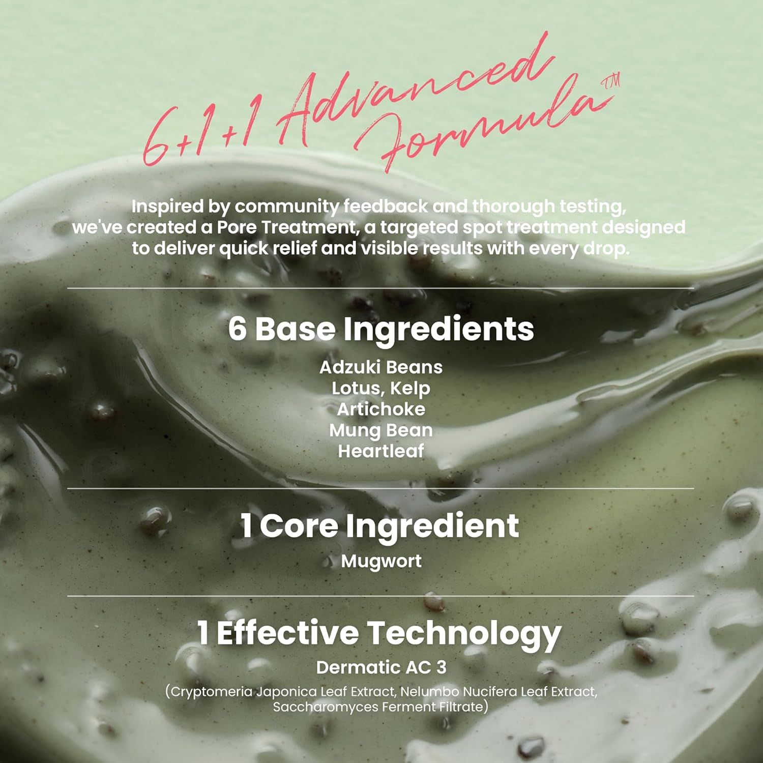 AXIS Y Mugwort Pore clarigying wash off pack 7 skincare-kbeauty-glowtime-axis y mugwort pore clarifying wash off pack