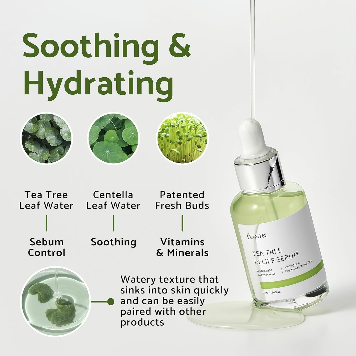 IUNIK Tea Tree Serum 3 skincare-kbeauty-glowtime-iunik tea tree serum