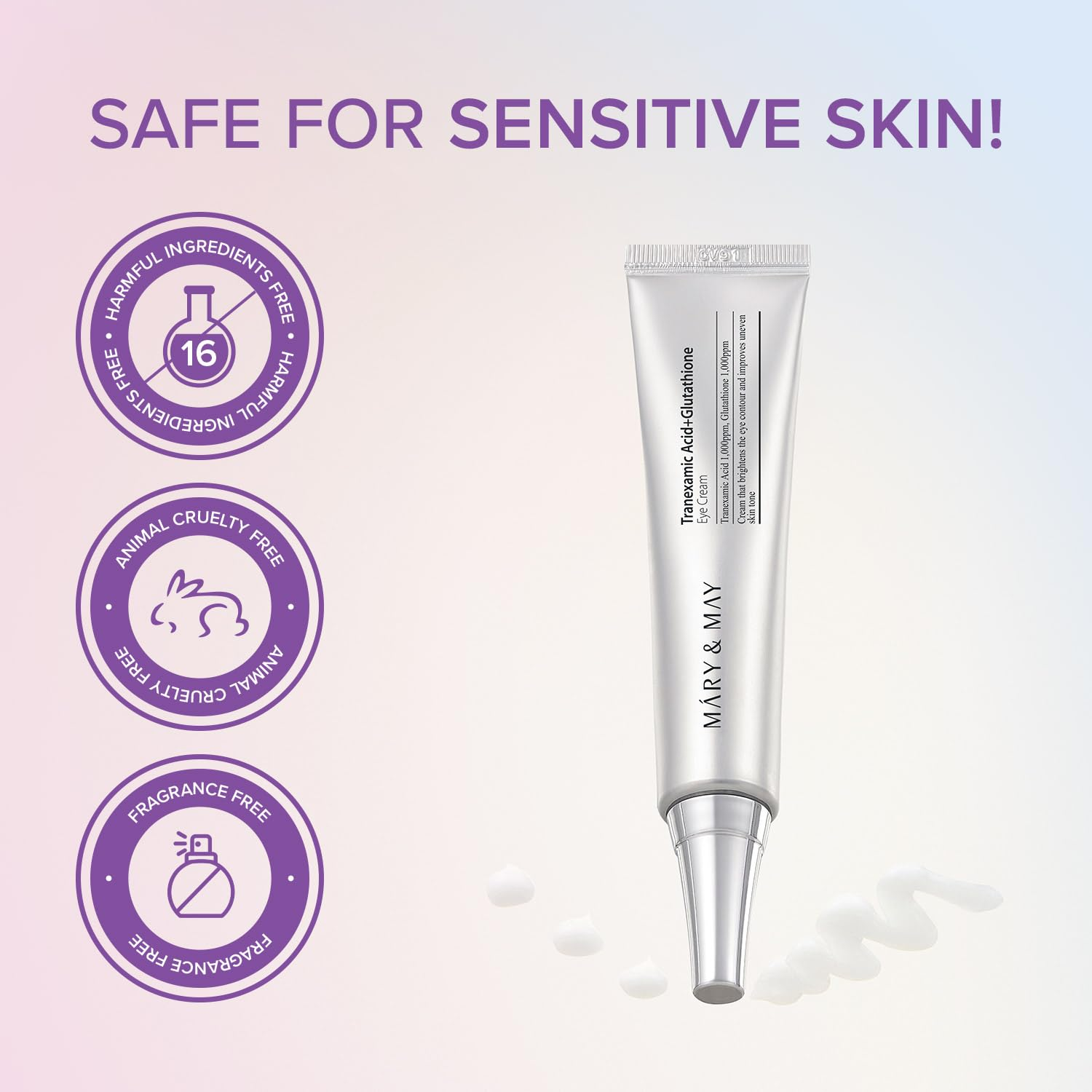 MARY and MAY Tranexamic ACid and Glutathione 8 skincare-kbeauty-glowtime-mary and may tranexamic acid and glutathione eye cream