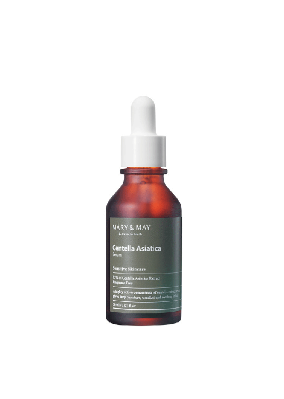 Mary-&-May-Centella-Asiatica-Main skincare-kbeauty-glowtime-Mary & May Centella Asiatica serum