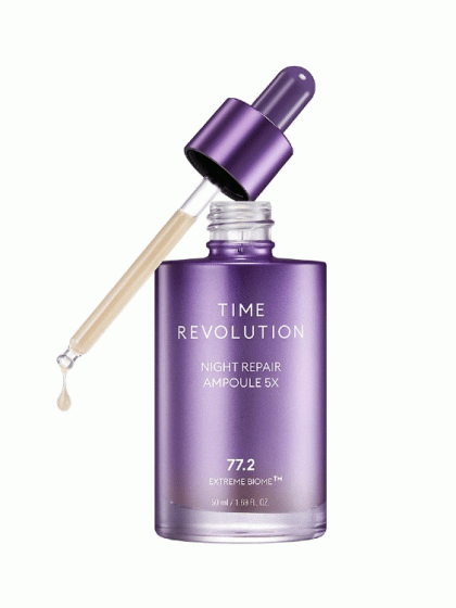 skincare-kbeauty-glowtime-MIssha Time REvolution Night Repair Ampoule