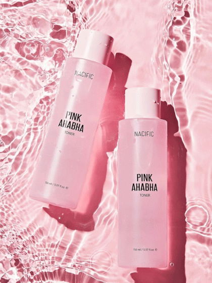 skincare-kbeauty-glowtime-Nacific Pink Toner AHA BHA