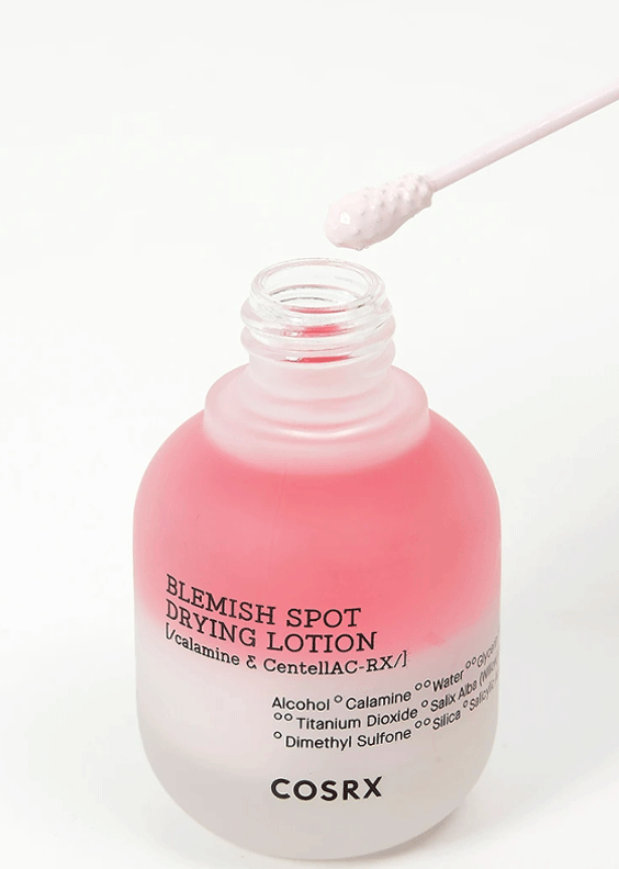 COSRX-Blemish-Spot-Drying-lotion-close-up skincare-kbeauty-glowtime-COSRX Blemish Spot Drying Lotion