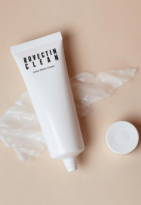 Rovectin-Clean-Lotus-Water-Cream-main skincare-kbeauty-glowtime-Rovectin Clean Lotus Water Cream