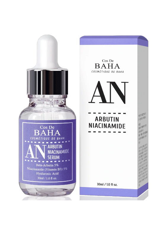 Cos-de-Baha-AN-main-box-bottle skincare-kbeauty-glowtime-Cos De Baha Arbutin Niacinamide Serum AN