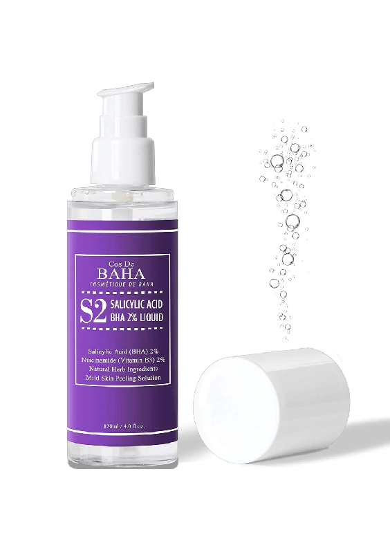 cos de baha salicylic liquid S2 bubbles skincare-kbeauty-glowtime-Cos De Baha salicylic liquid bha 2% S2