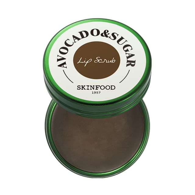 SKINFOOD Avocado and sugar lip scrub 1 skincare-kbeauty-glowtime-skinfood avocado and sugar lip scrub