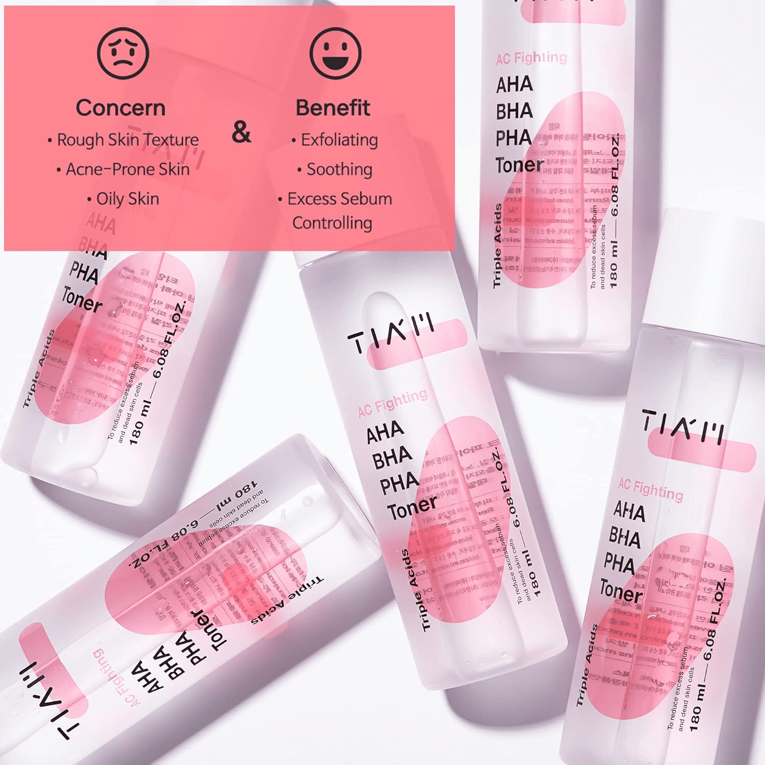 TIAM AHA BHA PHA Toner 3 skincare-kbeauty-glowtime-TIAM AC Fighting AHA BHA PHA Toner