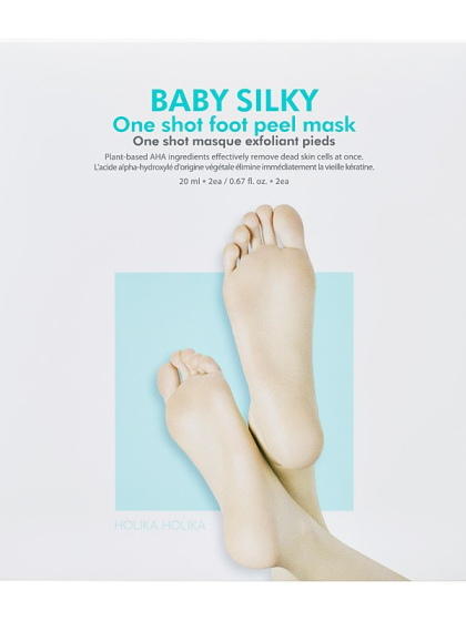 skincare-kbeauty-glowtime-holika holika baby silky foot one shot foot peel mask