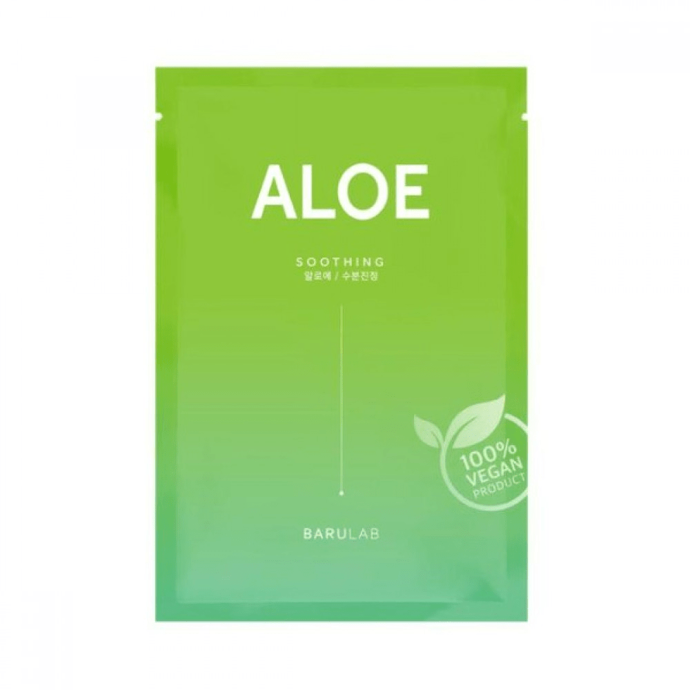 barulab-the-clean-vegan-aloe-mask skincare-kbeauty-glowtime-barulab the clean vegan aloe sheet mask