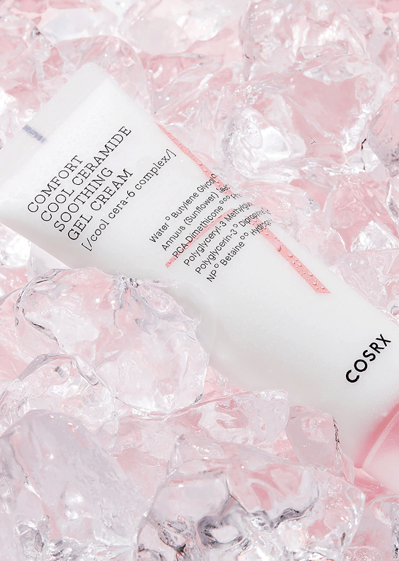 cosrx comfort cool ceramide soothing gel cream ice skincare-kbeauty-glowtime-cosrx comfort cool ceramide soothing gel cream
