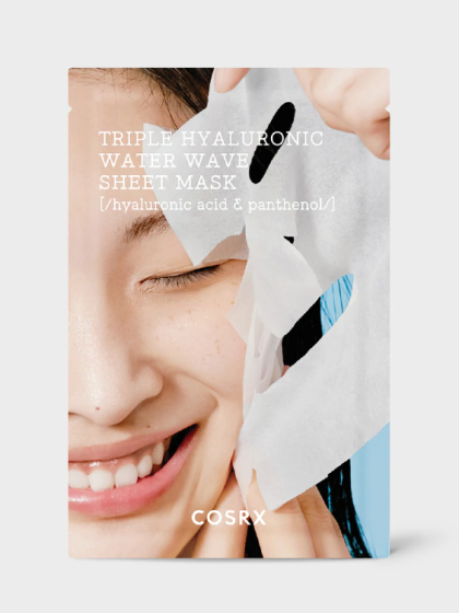 skincare-kbeauty-glowtime-COSRX Triple Hyaluronic Water Wave Sheet Mask