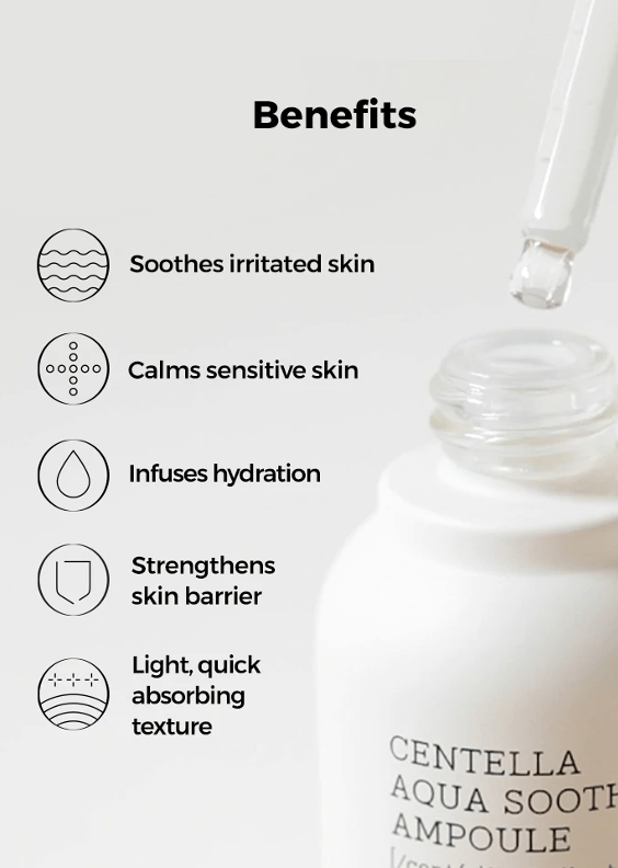 cosrx hydrium centella ampoule benefits skincare-kbeauty-glowtime-cosrx centella aqua soothing ampoule