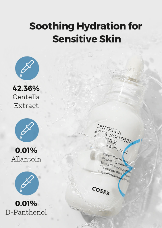 skincare-kbeauty-glowtime-cosrx centella aqua soothing ampoule
