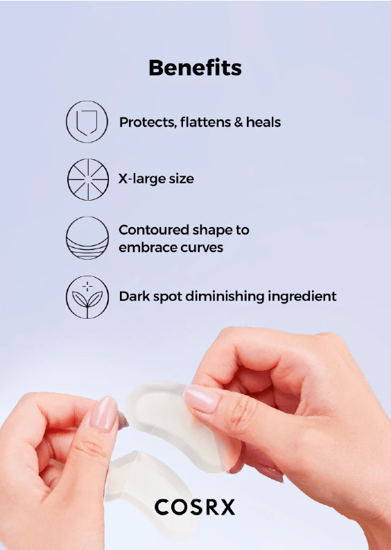 cosrx master pimple patch x large benefits skincare-kbeauty-glowtime-cosrx master pimple patch x large