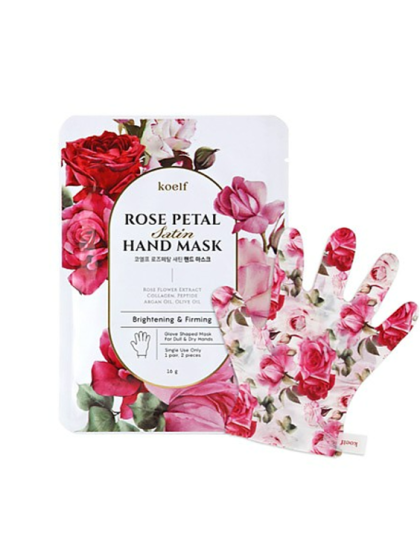 skincare-kbeauty-glowtime-koelf rose petal satin hand mask