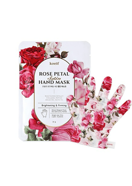 koelf rose petal satin hand mask skincare-kbeauty-glowtime-koelf rose petal satin hand mask