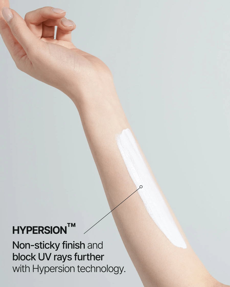 jumiso aloe sunscreen arm skincare-kbeauty-glowtime-jumiso cica and aloe sunscreen