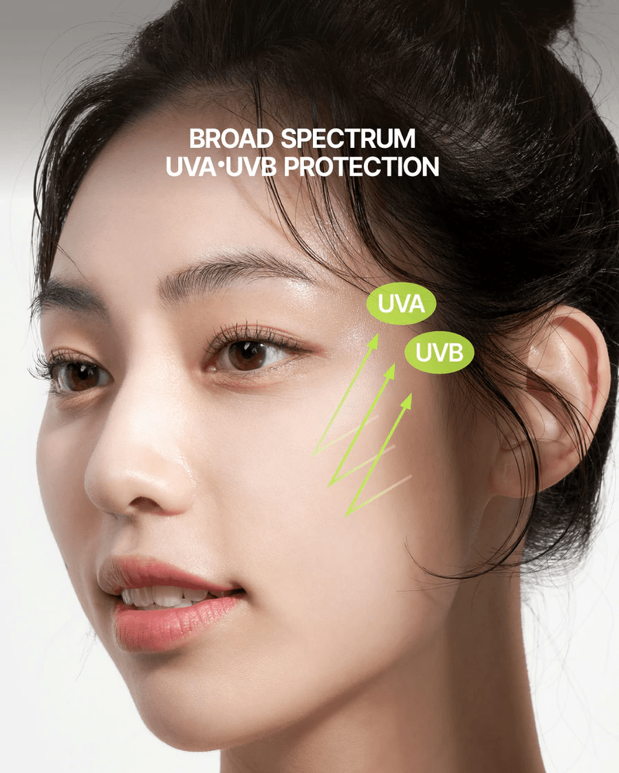 jumiso aloe sunscreen model skincare-kbeauty-glowtime-jumiso cica and aloe sunscreen