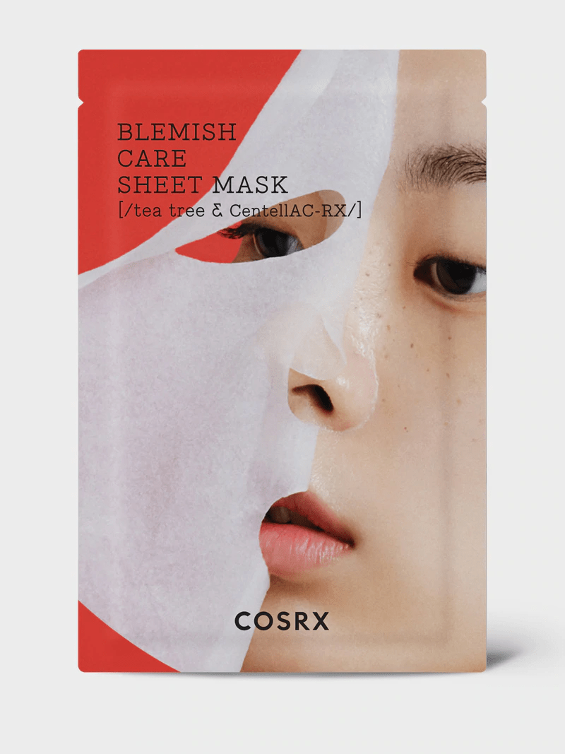 COSRX blemish care sheet mask skincare-kbeauty-glowtime-cosrx ac collection blemish care sheet mask