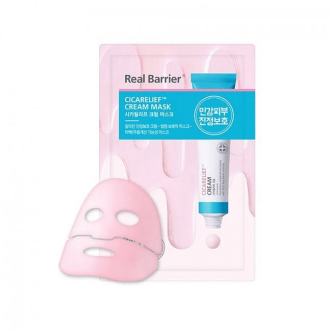 REAl Barrier Cica Relief Cream Mask skincare-kbeauty-glowtime-real barrier cica relief cream mask